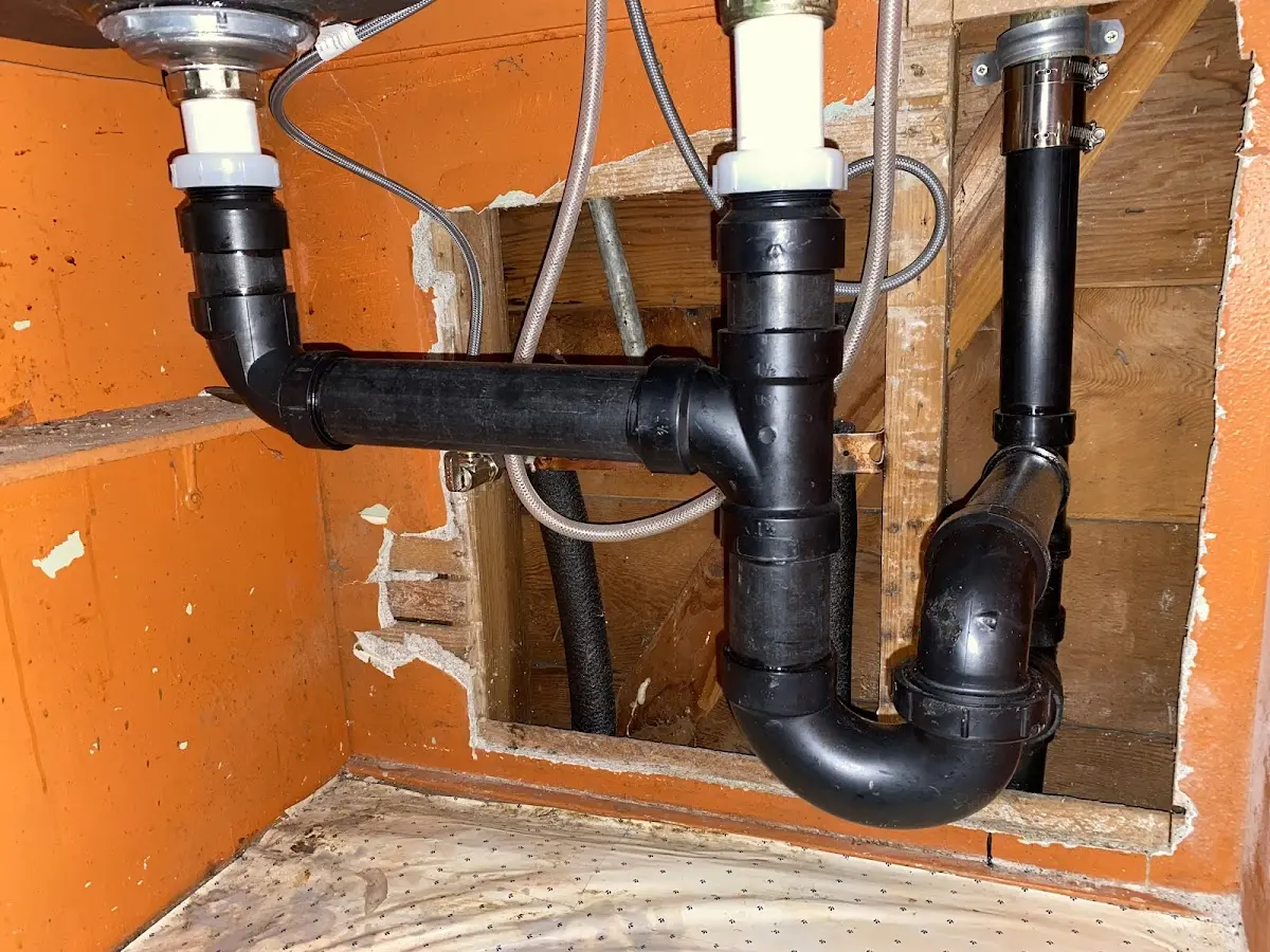 Professional Repiping Services equipment and tools on the job in White Plains